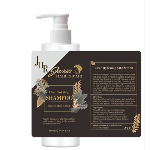 Clear Hydrating Shampoo Hair Shampoo Jackie's Hair Repair Products 